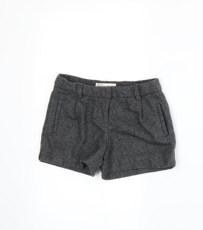 Additional front view of Zara girls’ grey hot pants shorts, size 5, years