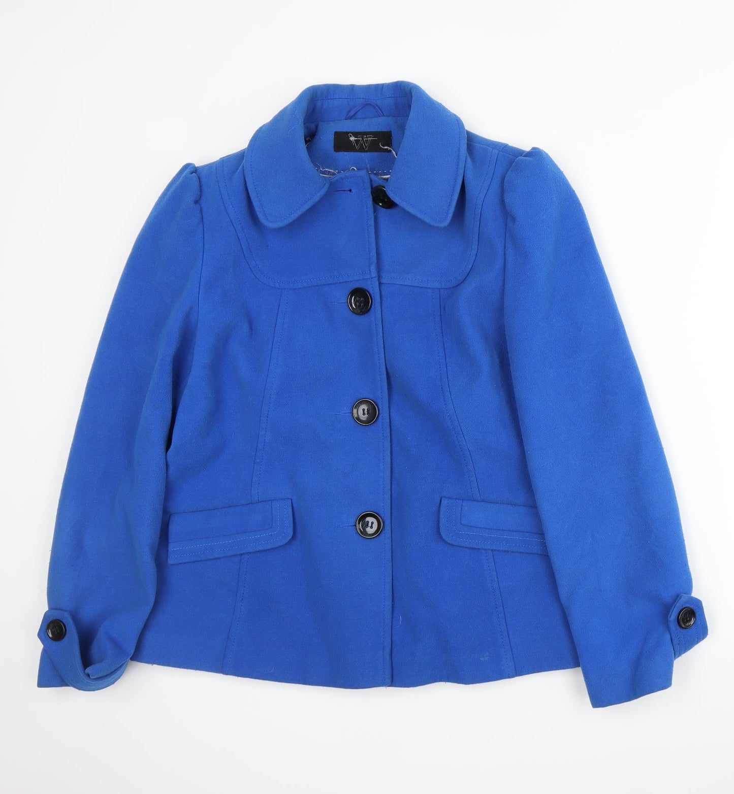 W Womens Blue   Jacket  Size 14