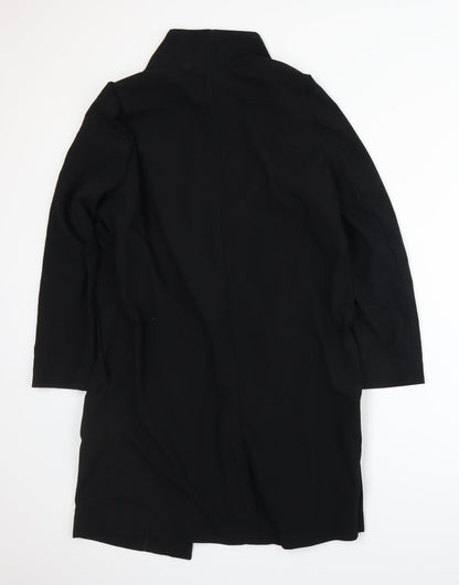 Back view of H&M women’s black jacket, size UK 10