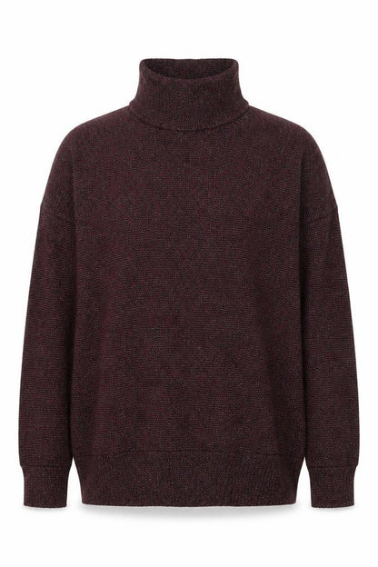 Front view of Topshop women’s red jumper, size UK 14