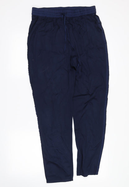 Additional front view of Vero Moda women’s blue trousers, size M