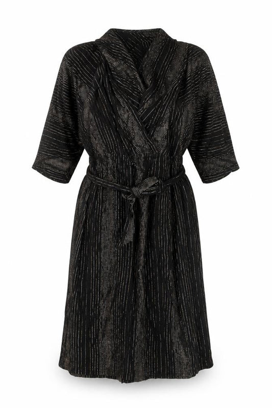 Dorothy Perkins Womens Brown Striped  Shirt Dress  Size 10