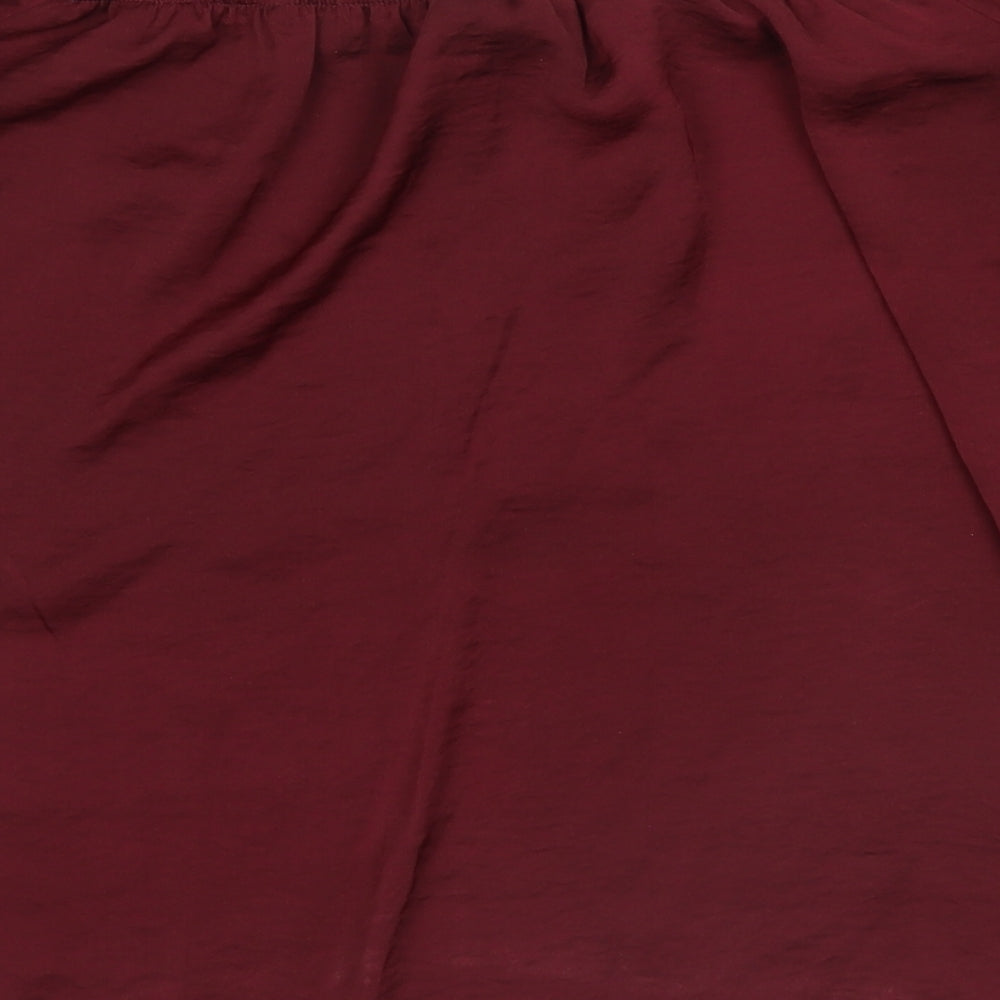 River Island Womens Red   Basic Blouse Size 12