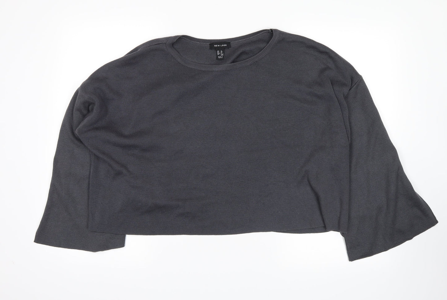 New Look Womens Grey   Pullover Jumper Size 12