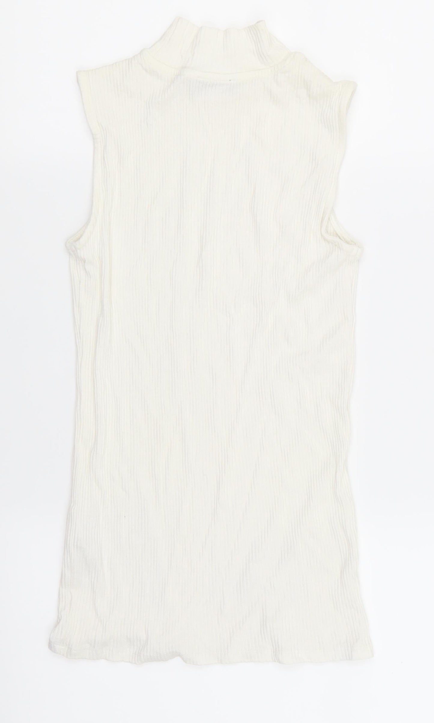F&F Womens White   Basic T-Shirt Size 6