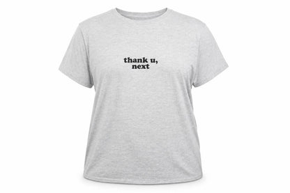 Front view of BRAVAD women’s grey basic t-shirt, size XL