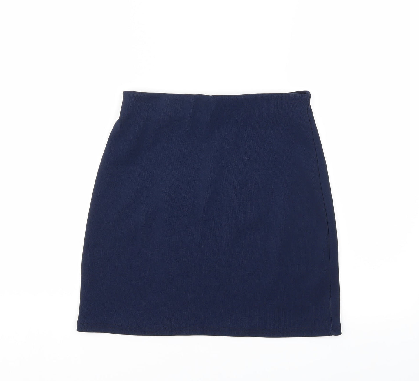 Preworn Womens Blue   A-Line Skirt Size M