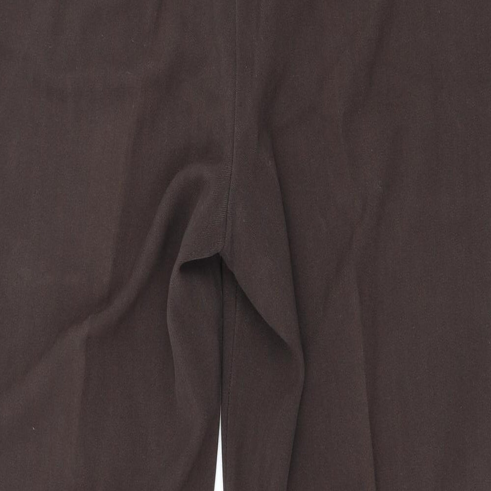 Soon Womens Brown   Trousers  Size 14 L30.5 in