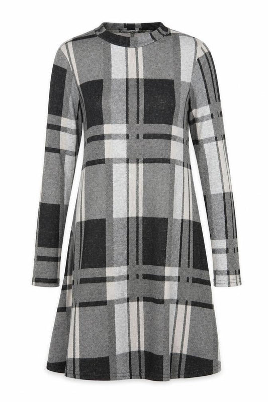 Atmosphere Womens Grey Striped Jersey T-Shirt Dress  Size 10
