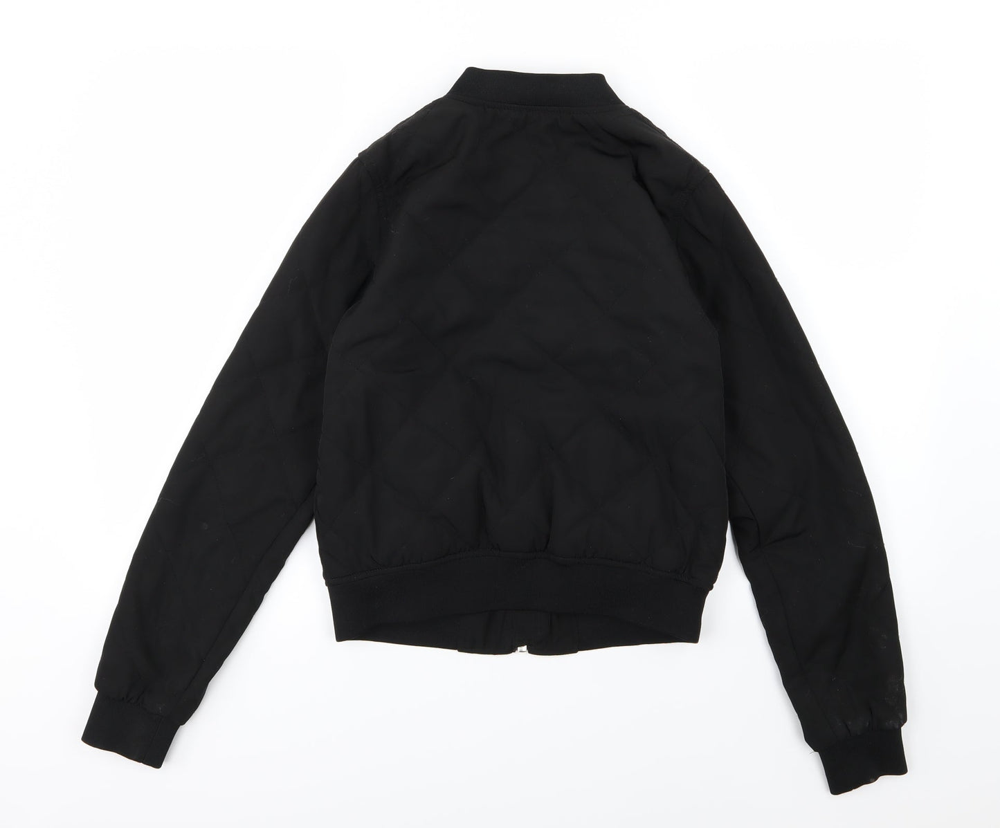 Cubus Womens Black Argyle/Diamond  Jacket  Size XS