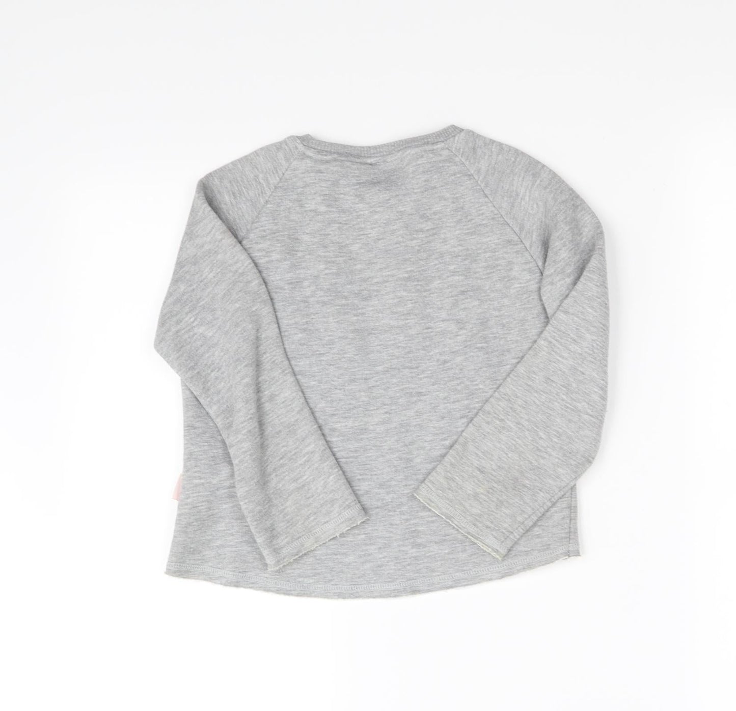 Emoji Girls Grey   Pullover Jumper Size 5 Years
