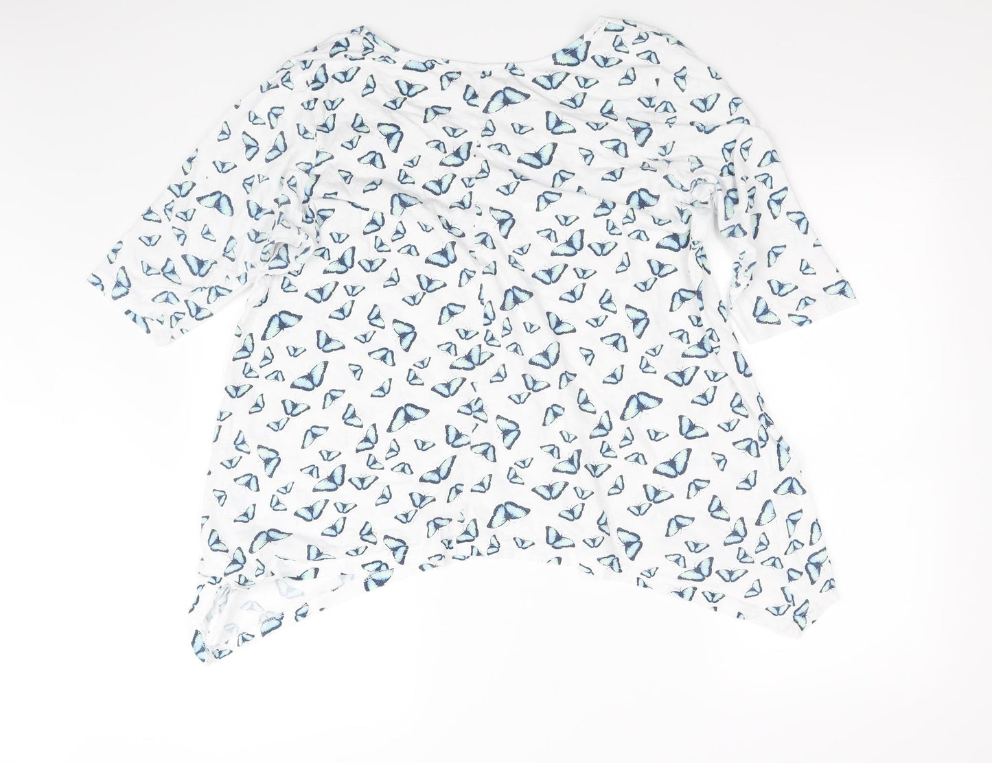 antholgy Womens White   Basic Button-Up Size 16