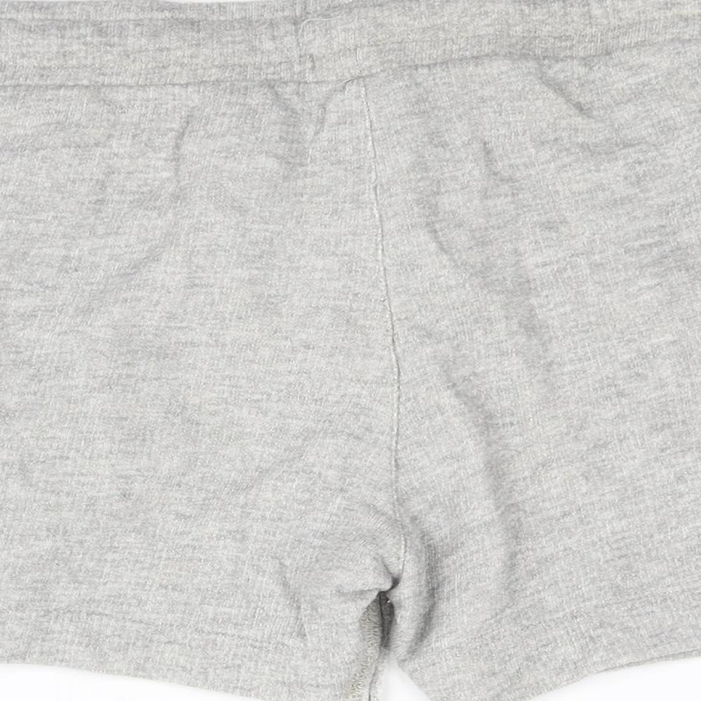 Boohoo Womens Grey   Cut-Off Shorts Size M