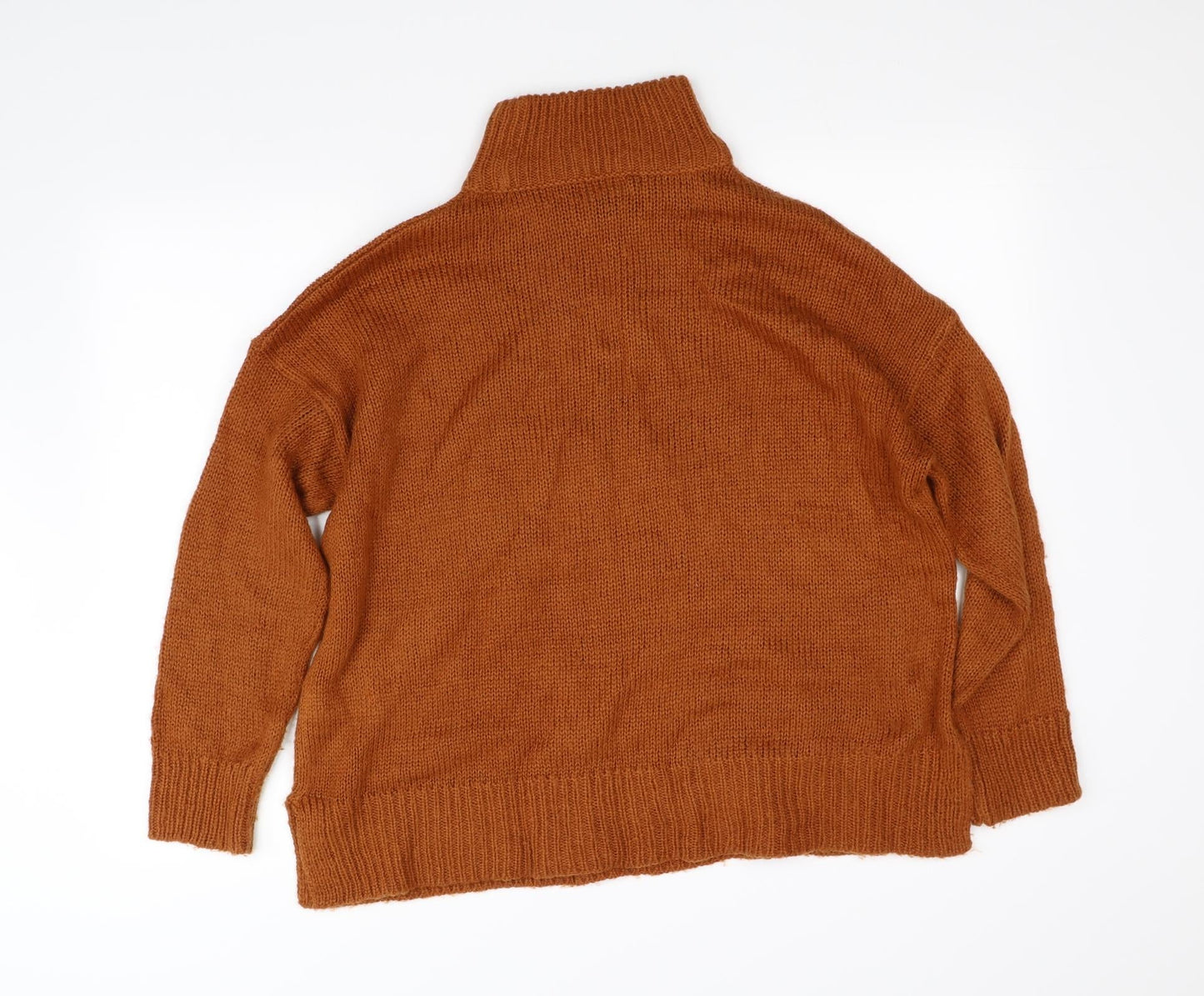 New Look Womens Orange   Pullover Jumper Size L