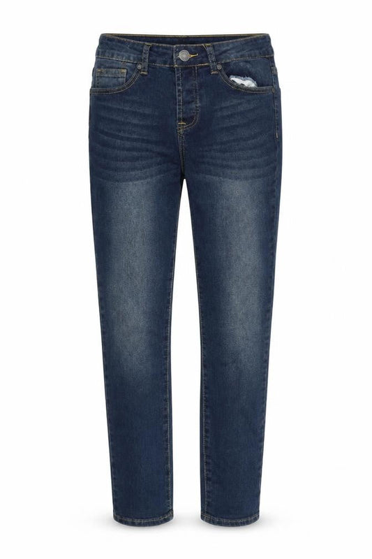 Boohoo Womens Blue   Straight Jeans Size 30 in L30 in
