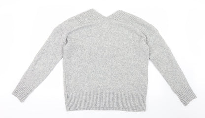 Back view of Next women’s grey knit jumper, size M