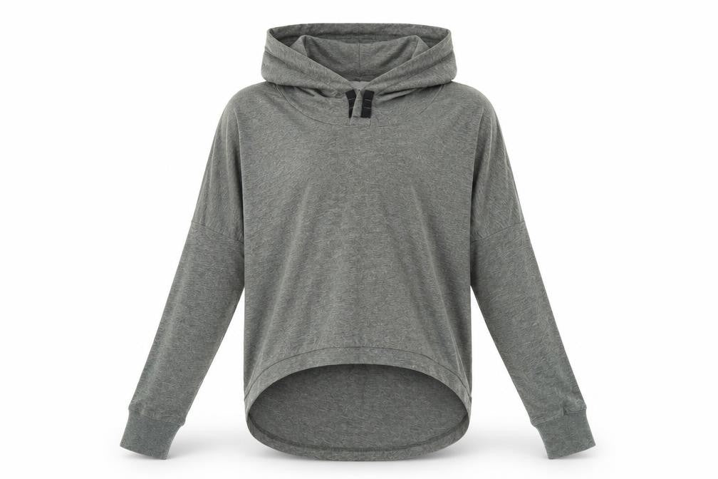 Very Girls Green   Pullover Hoodie Size 11-12 Years  - Cropped
