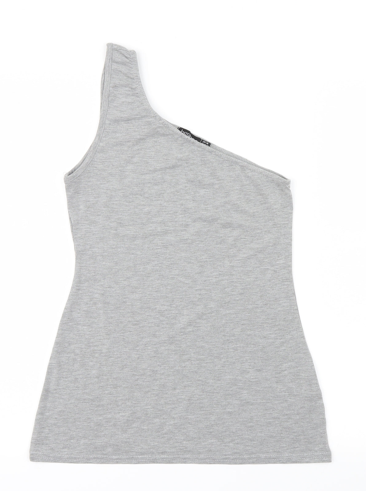 Boohoo Womens Grey   Basic T-Shirt Size 10