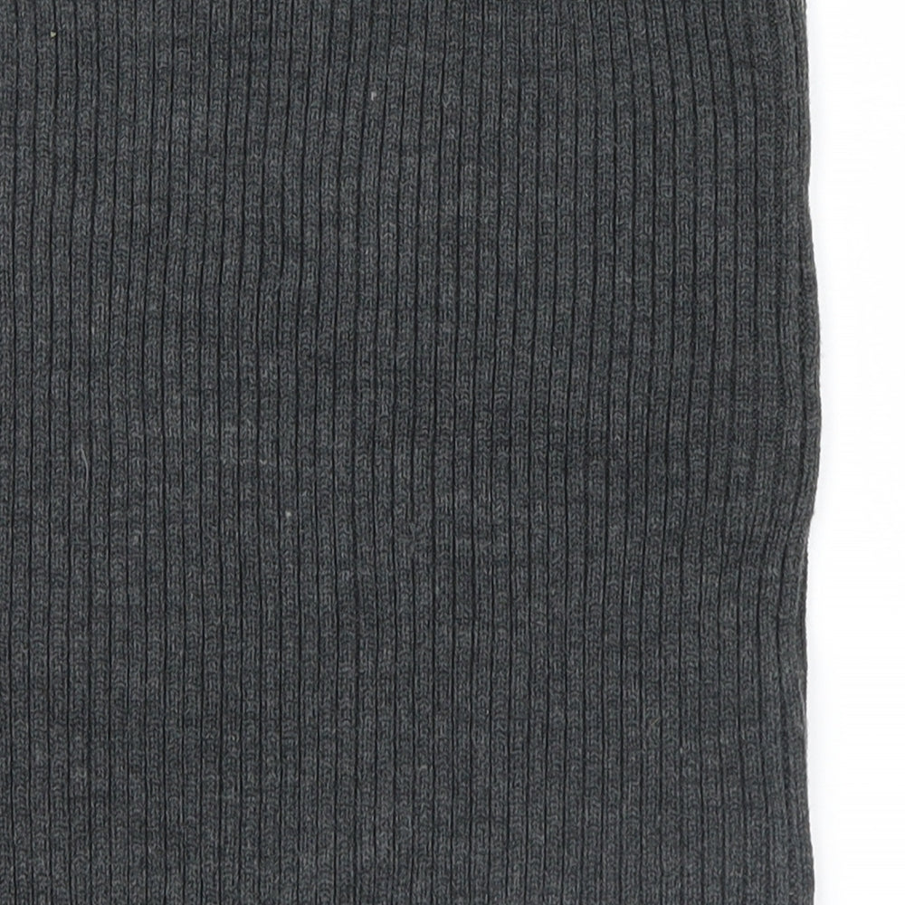 Select Womens Grey  Knit Straight & Pencil Skirt Size 6