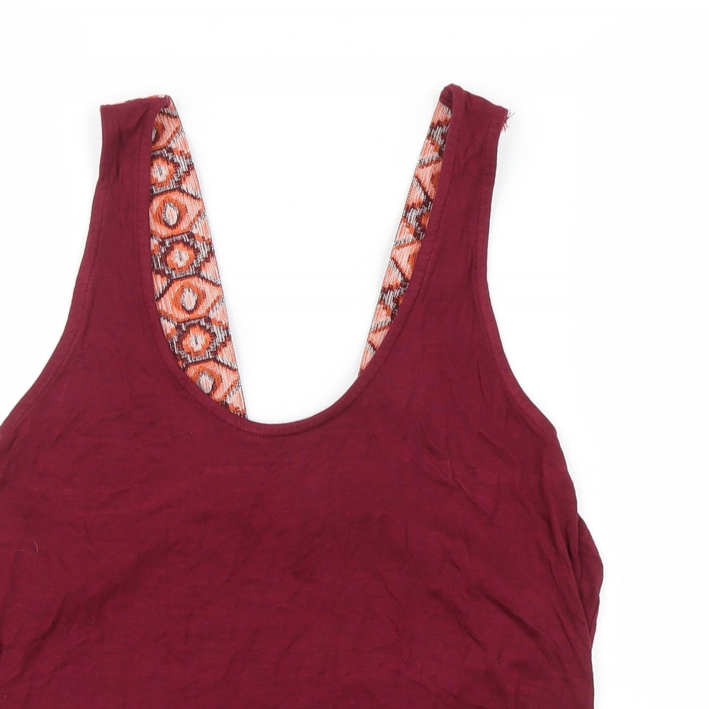 River Island Womens Purple   Basic Tank Size 12