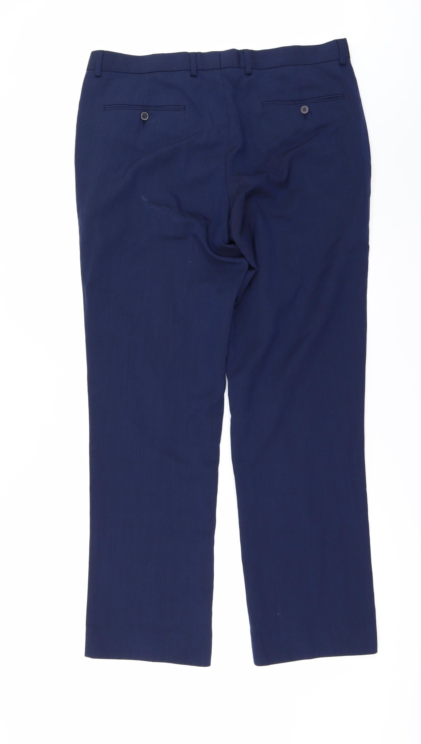 Matalan Mens Blue   Trousers  Size 34 in L31 in