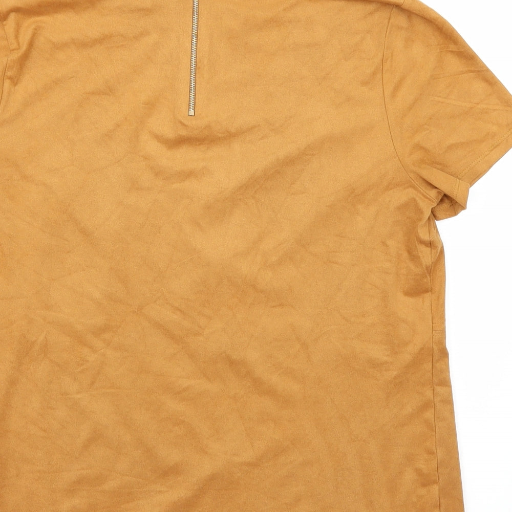 Primark Womens Brown   Basic T-Shirt Size 8