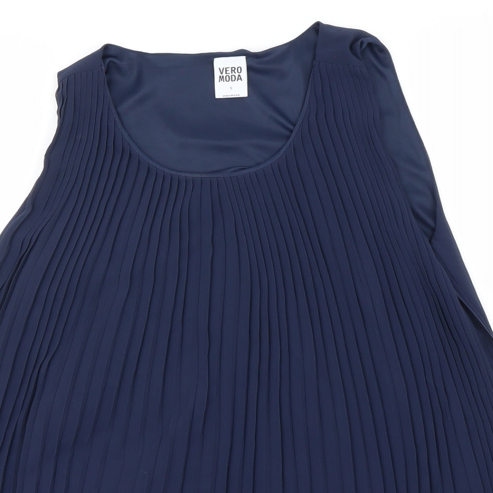 Veromoda  Womens Blue   Basic Blouse Size S