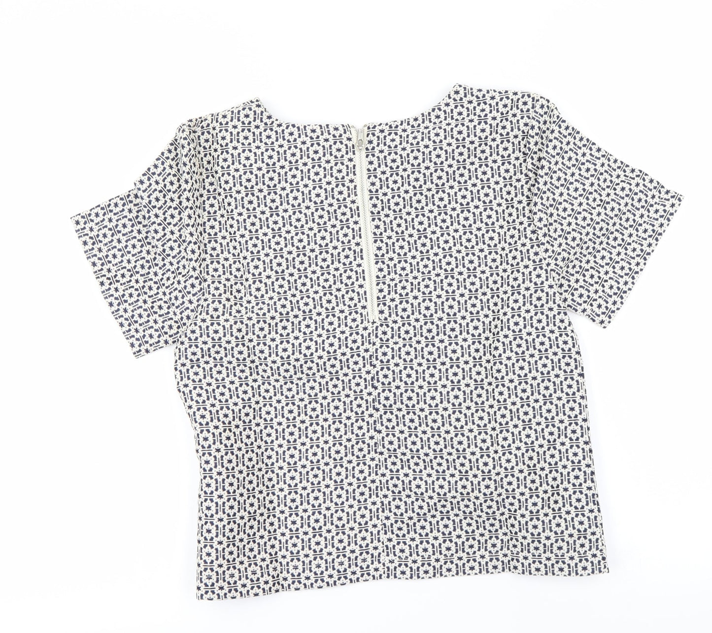 Miss Selfridge Womens Grey   Basic T-Shirt Size 8