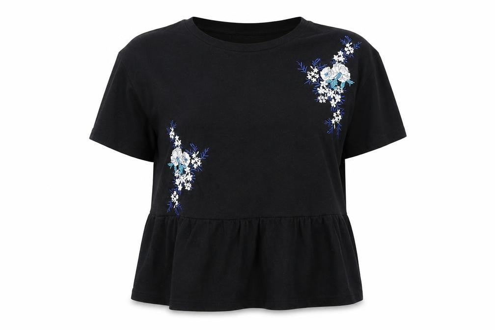 Atmosphere Womens Black   Basic T-Shirt Size 10