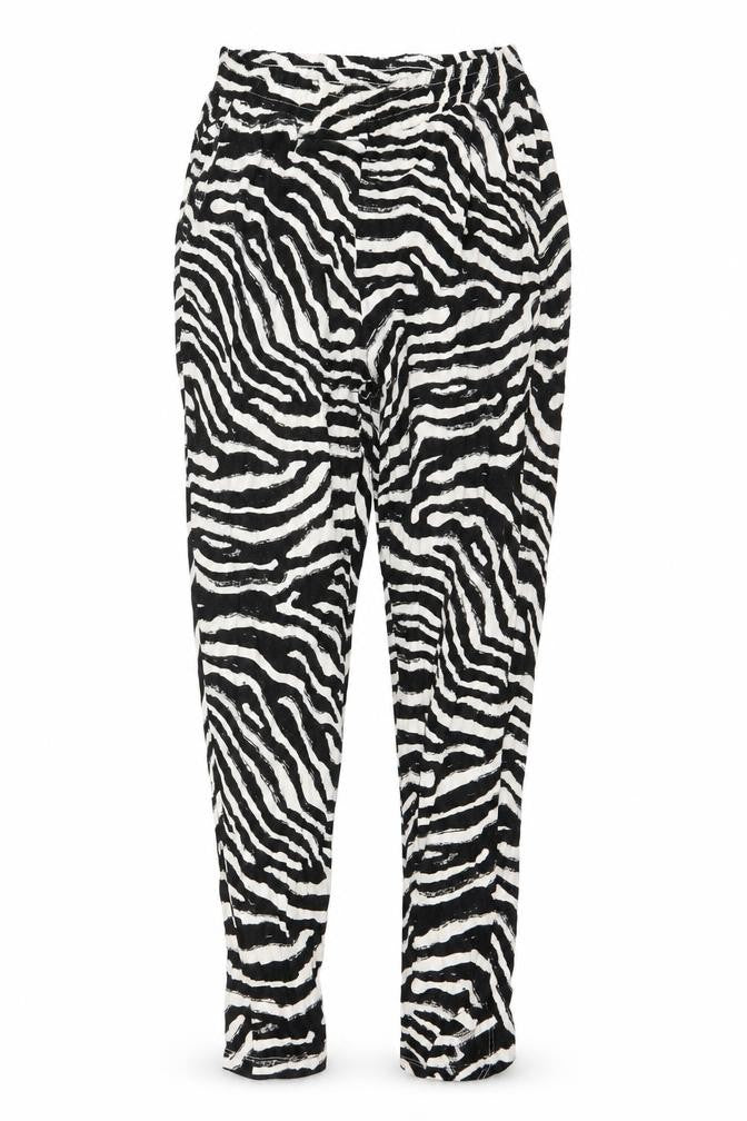 H&M Womens White   Trousers  Size S L23 in