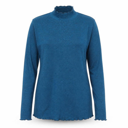 Front view of Tu women’s blue jumper, size UK 12