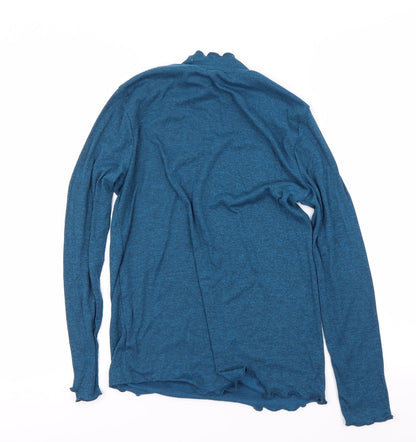 Back view of Tu women’s blue jumper, size UK 12