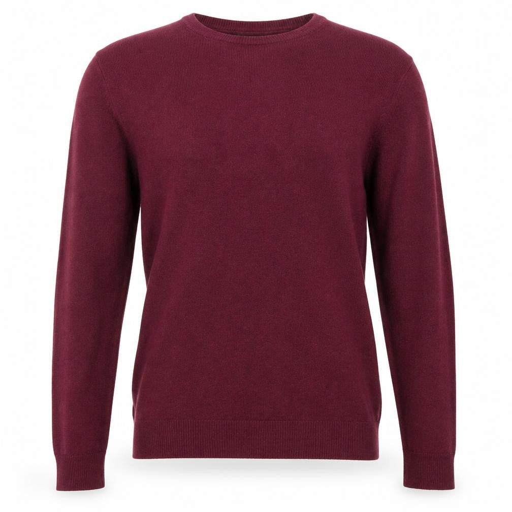 Cedarwood State Mens Purple Pullover Jumper Size L