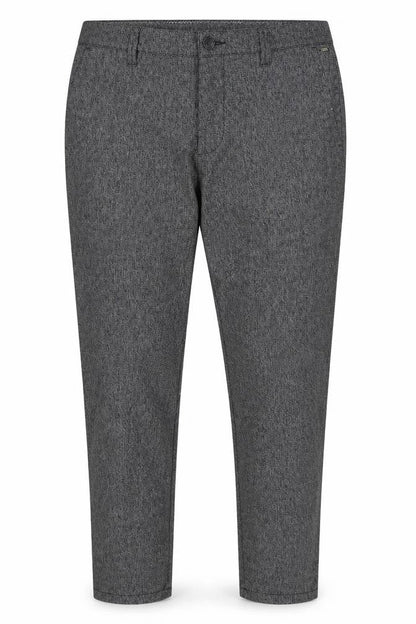 Front view of Only & Sons women’s grey trousers, size UK 32, 30-inch leg