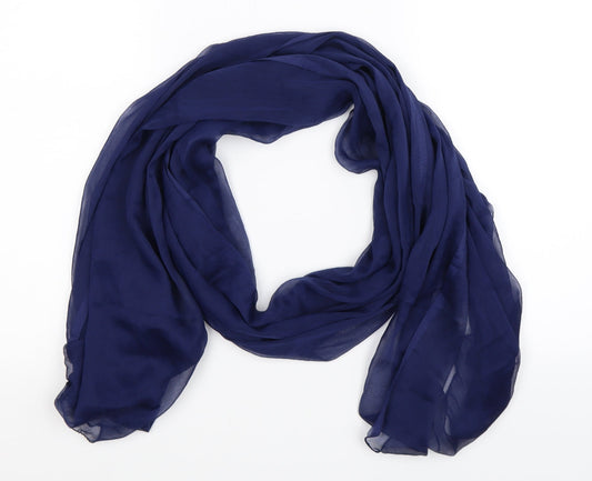 Preworn Womens Blue    Scarf