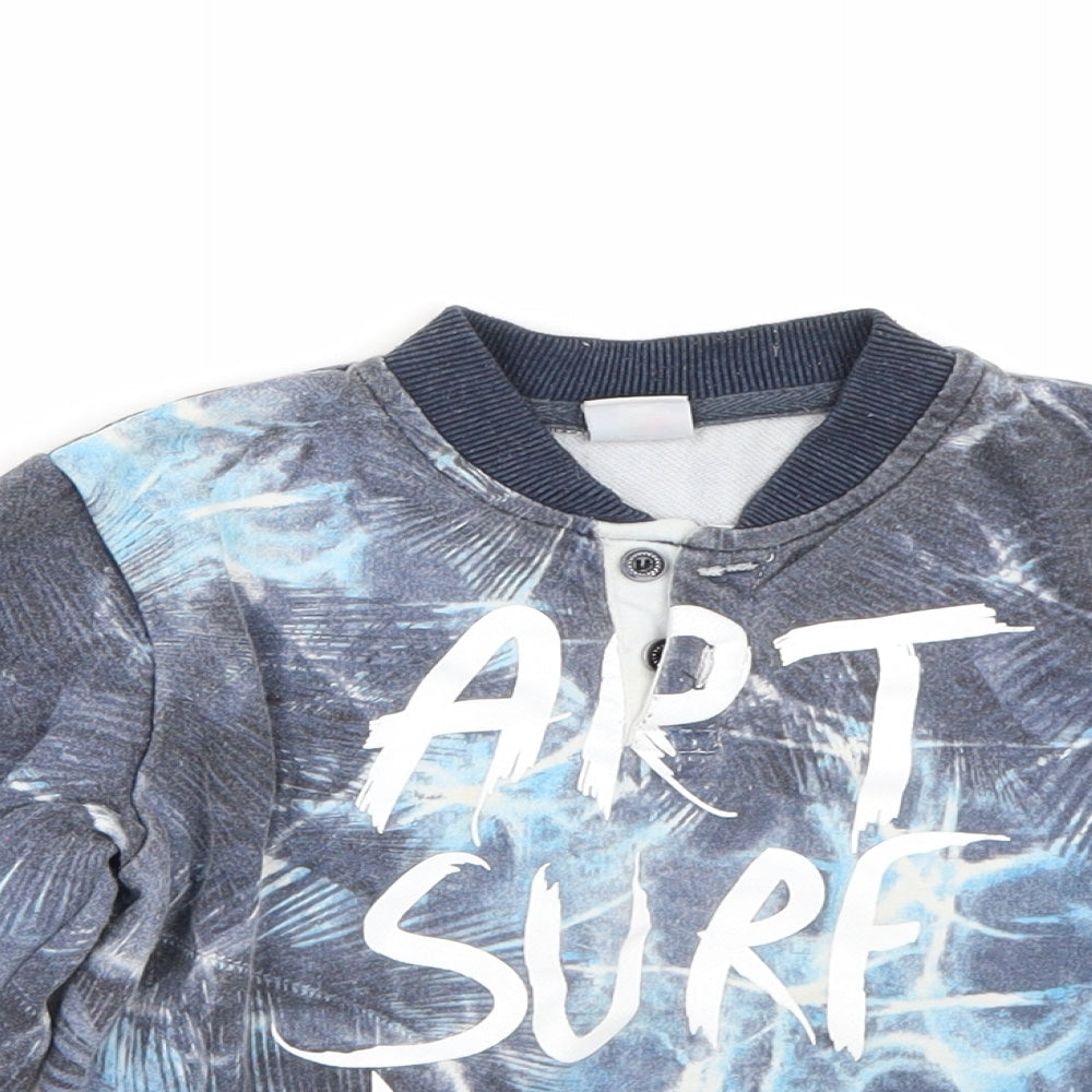 Ativo Boys Blue   Pullover Jumper Size 2 Years