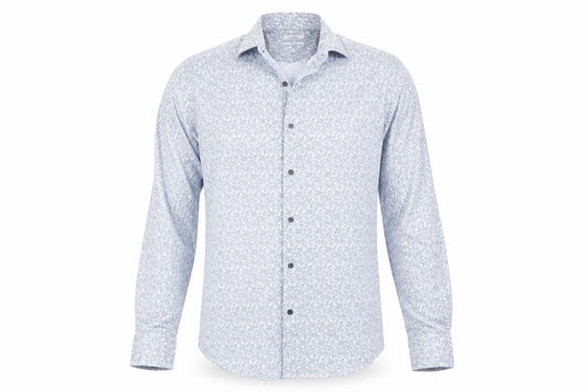 Front view of Next men’s white button-up, size 14
