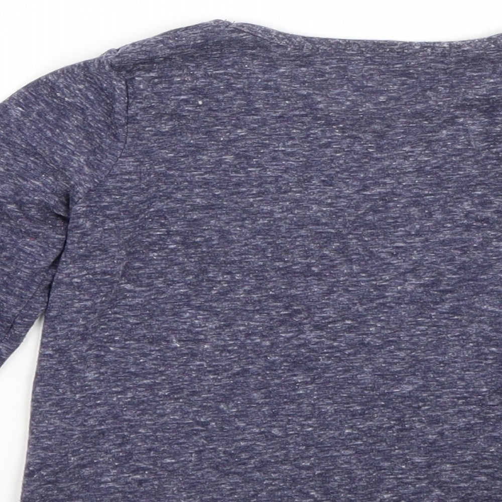 George Girls Blue   Basic T-Shirt Size 2-3 Years