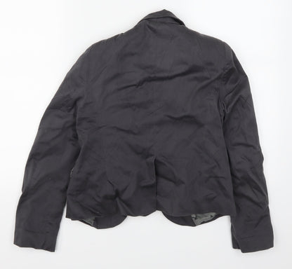 Back view of Atmosphere women’s grey jacket suit jacket, size UK 10