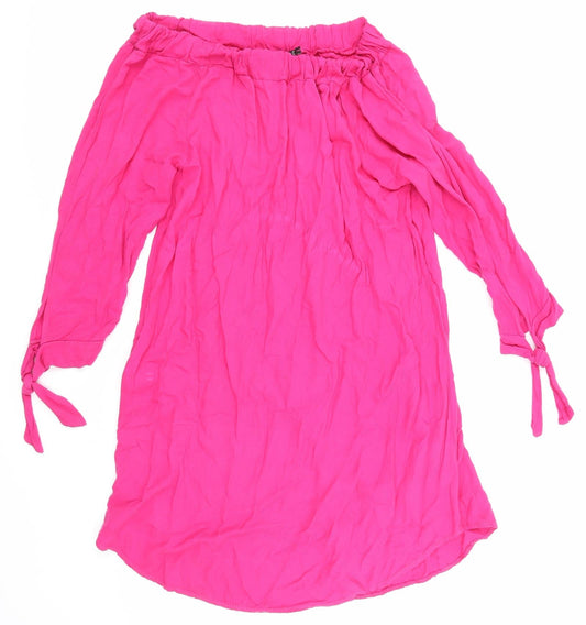 Piano C Womens Pink   Shift  Size L