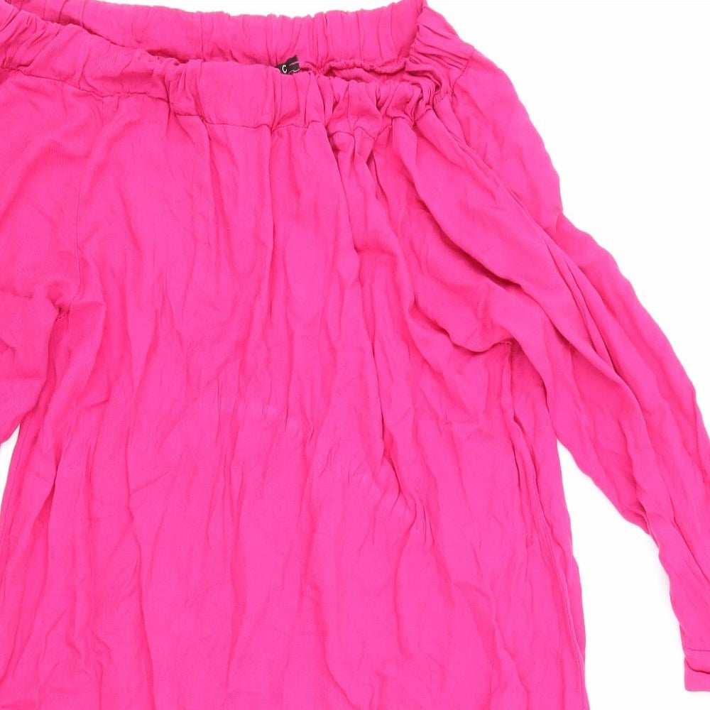 Piano C Womens Pink   Shift  Size L