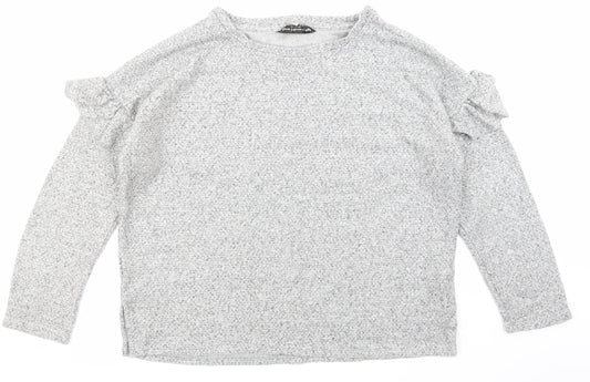 F&F Womens Grey   Pullover Jumper Size 12