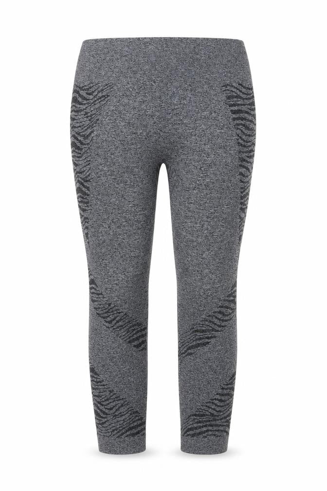 Preworn Womens Grey   Cropped Leggings Size 27 in L20 in