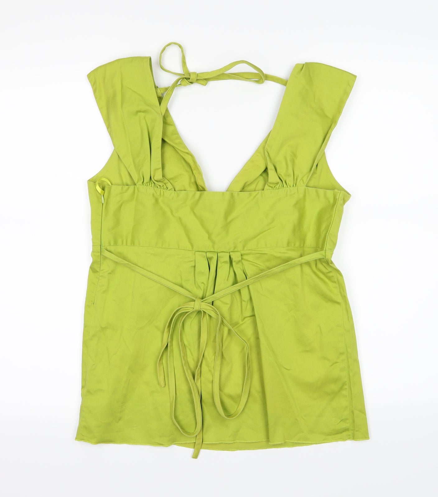 JLO Womens Green   Basic Blouse Size 14