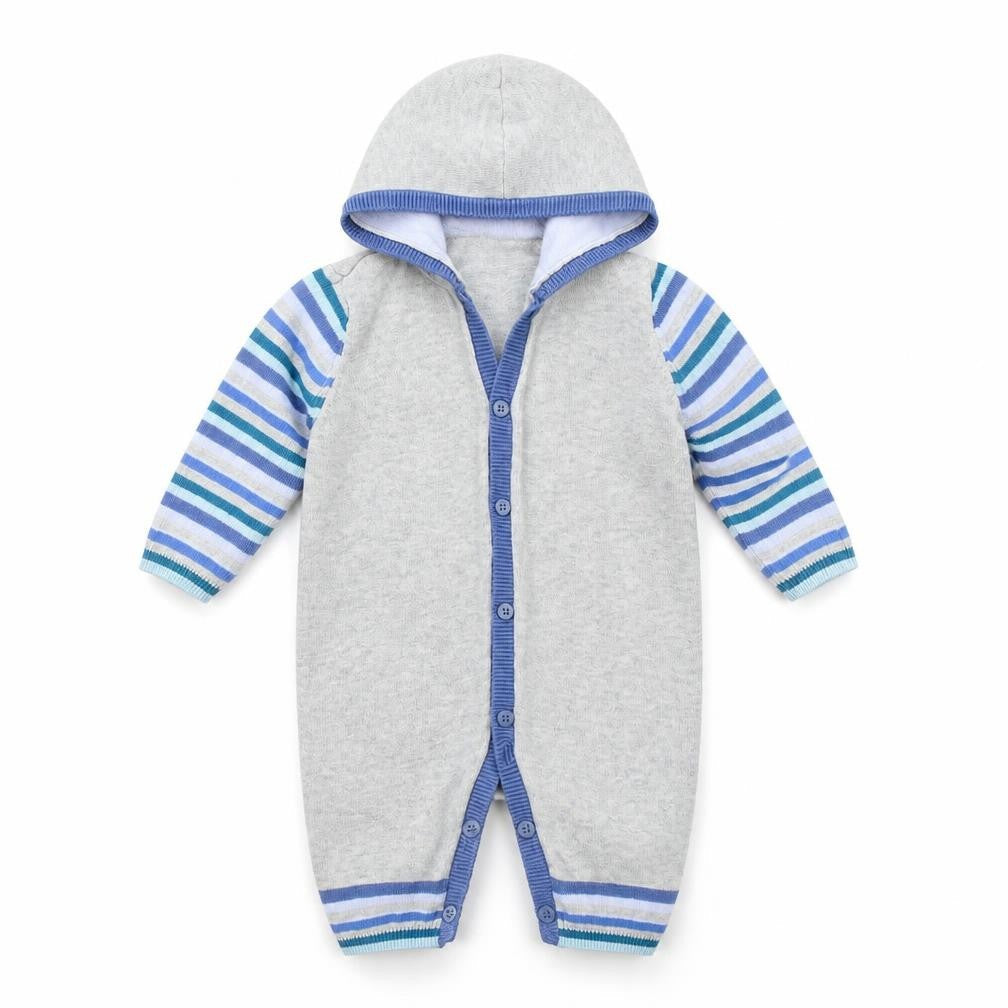 Marks & Spencer Boys Grey   Babygrow One-Piece Size 0-3 Months