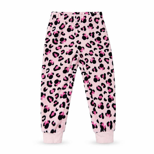 Disney Girls Pink Solid   Pyjama Pants Size 4 Years  - MINNIE MOUSE