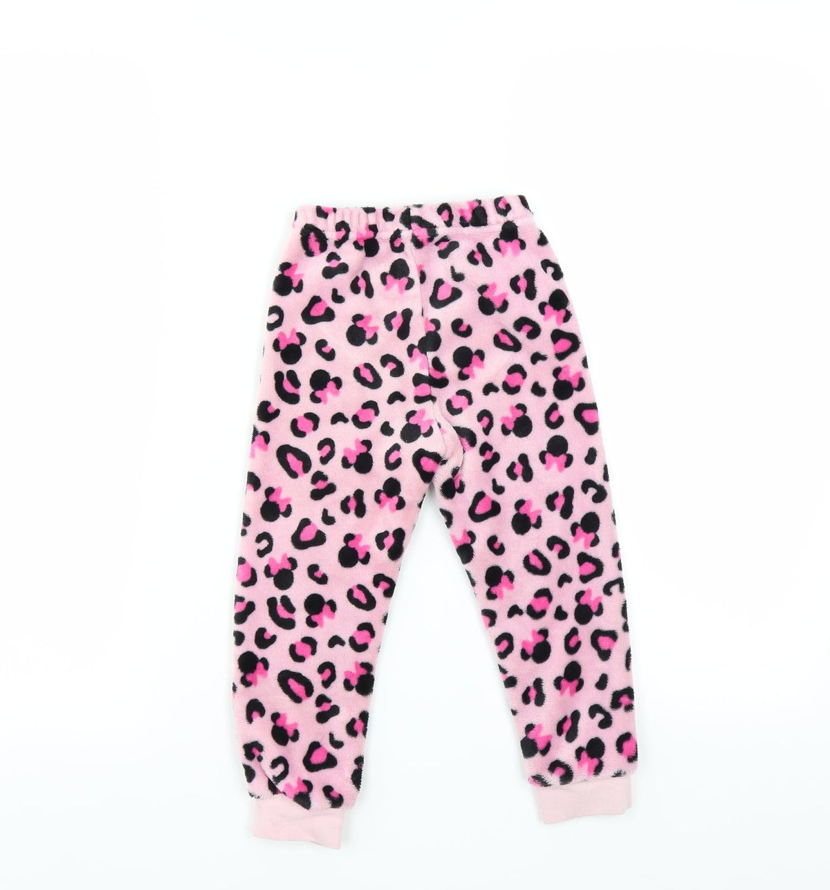 Disney Girls Pink Solid   Pyjama Pants Size 4 Years  - MINNIE MOUSE