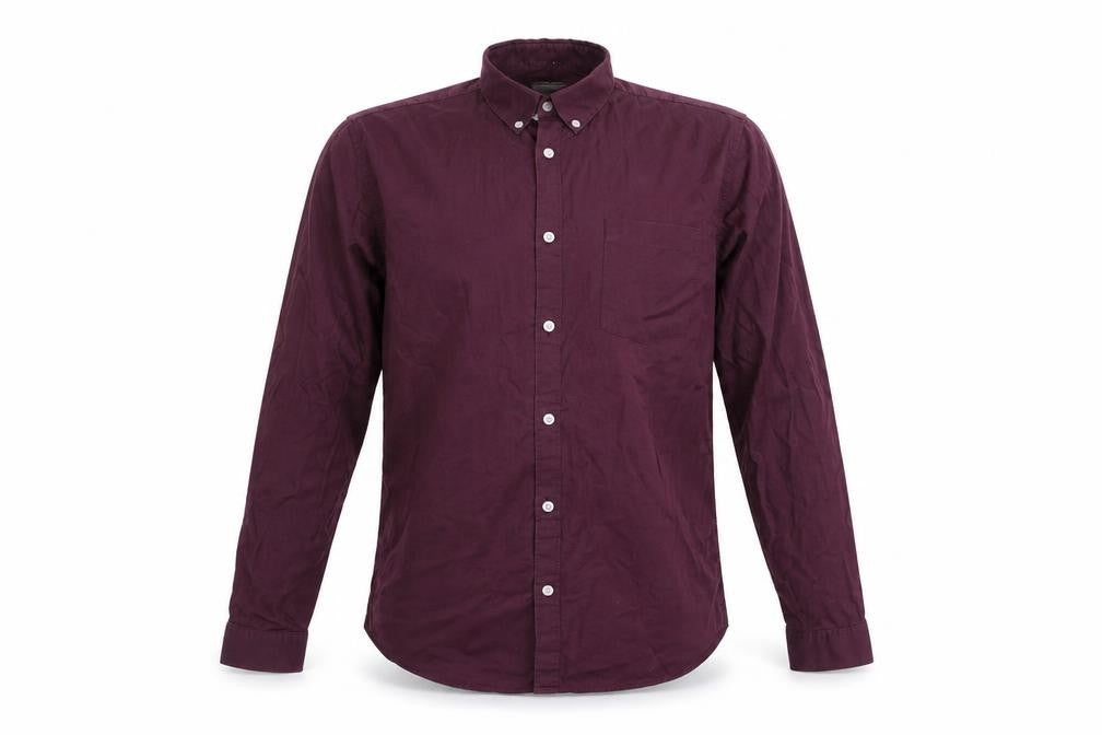River Island Mens Purple    Button-Up Size L