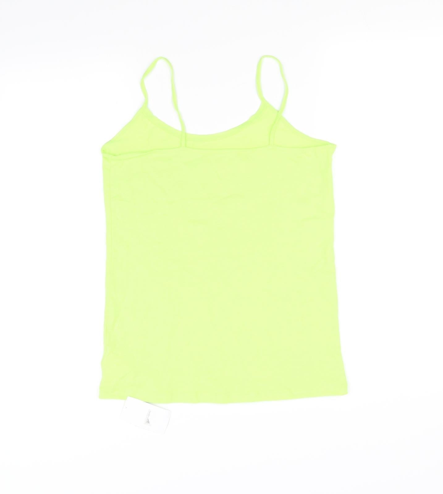 Peacocks Womens Green   Basic Tank Size 14