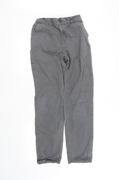 Additional front view of F&F women’s grey trousers, size M, 30-inch leg